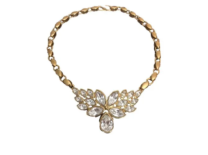 Yves Saint Laurent Collier Robert Goossens pour Yves st Laurent Necklace Dorado 