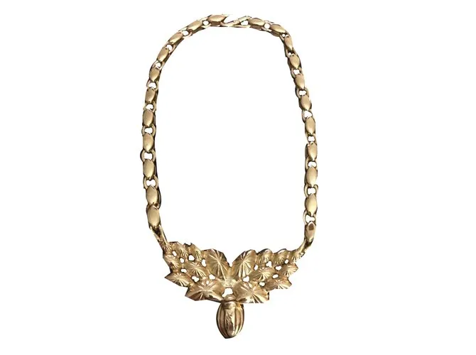 Yves Saint Laurent Collier Robert Goossens pour Yves st Laurent Necklace Dorado 