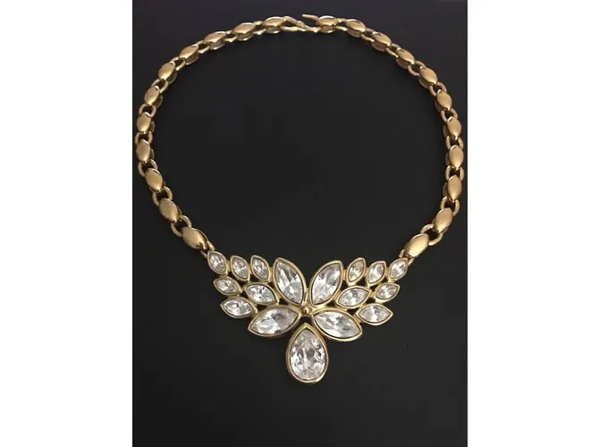Yves Saint Laurent Collier Robert Goossens pour Yves st Laurent Necklace Dorado 