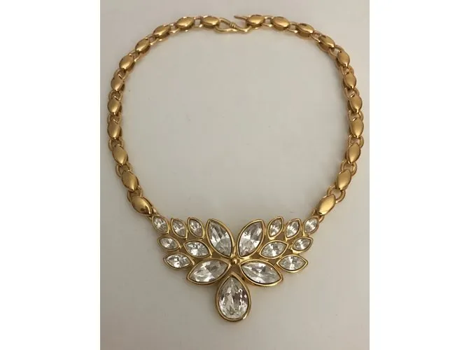 Yves Saint Laurent Collier Robert Goossens pour Yves st Laurent Necklace Dorado 