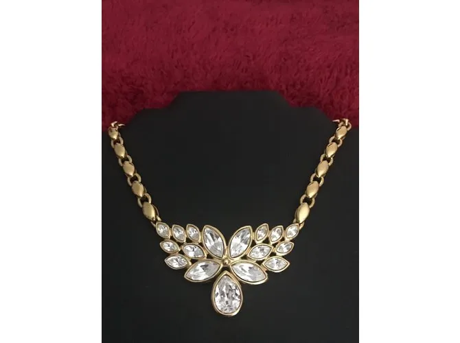 Yves Saint Laurent Collier Robert Goossens pour Yves st Laurent Necklace Dorado 
