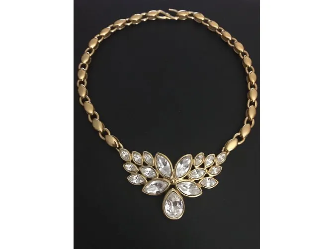 Yves Saint Laurent Collier Robert Goossens pour Yves st Laurent Necklace Dorado 