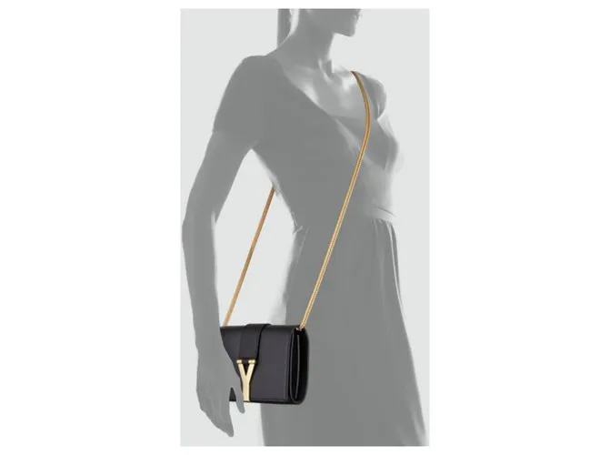 Yves Saint Laurent Línea Y Marrón oscuro 