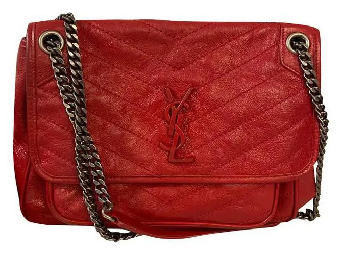 Yves Saint Laurent MEDIO YSL NIKI 28 cm Roja 