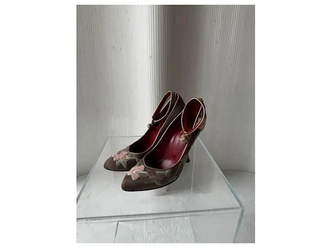 Yves Saint Laurent YSL Opium Wedge Roja 