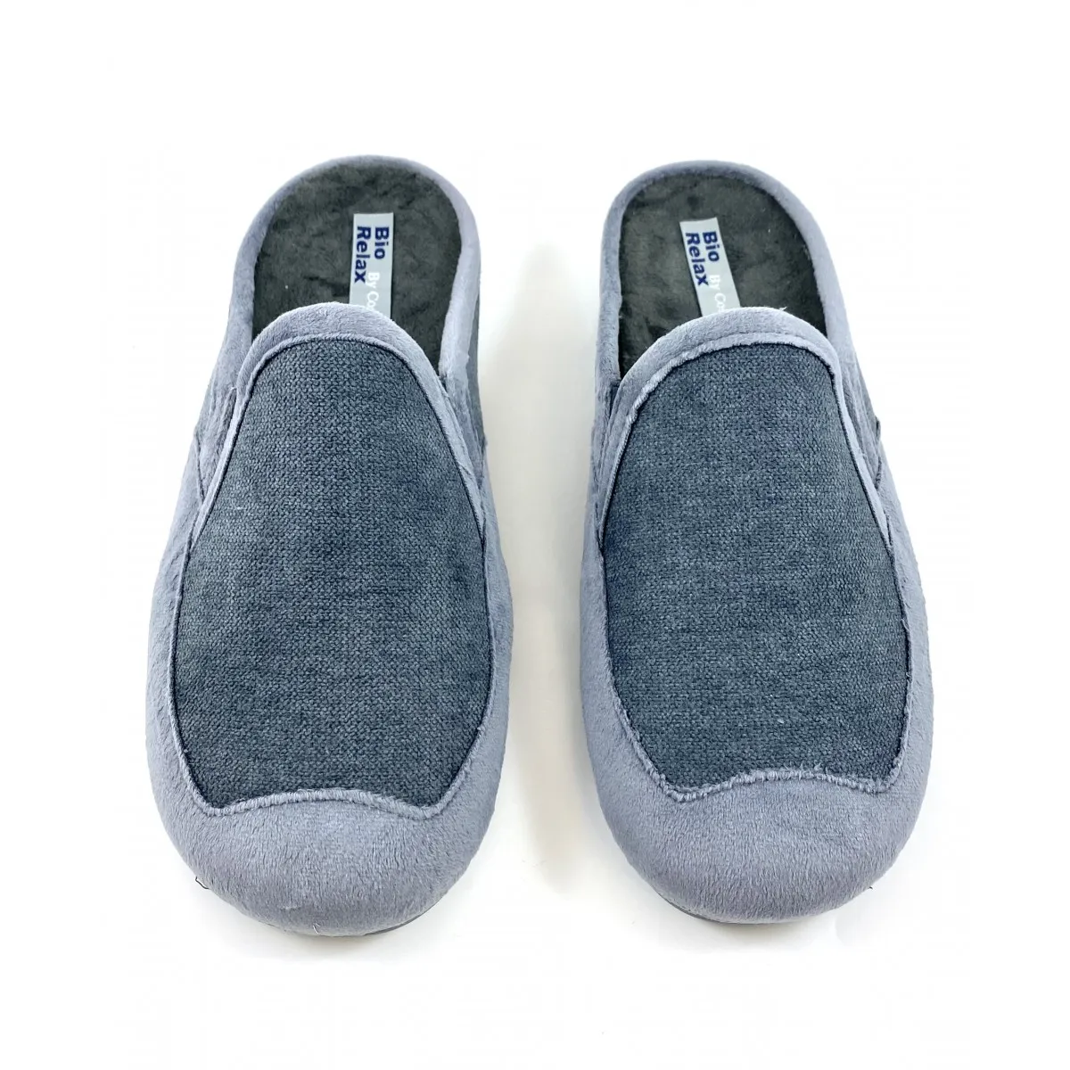 Zapatilla Biorelax Plantilla Extraíble hombre talla 44 y 46 gris Bio13693