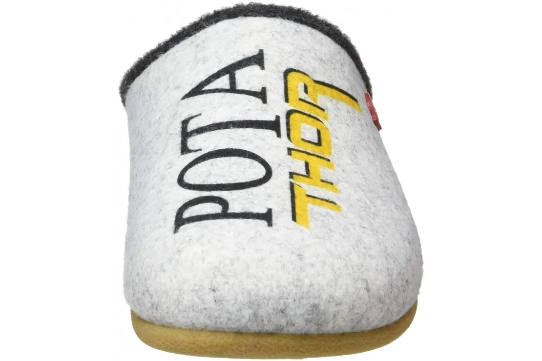 Zapatilla de casa Hombre Gris HOT POTATOES DONJA 61024 Gioseppo