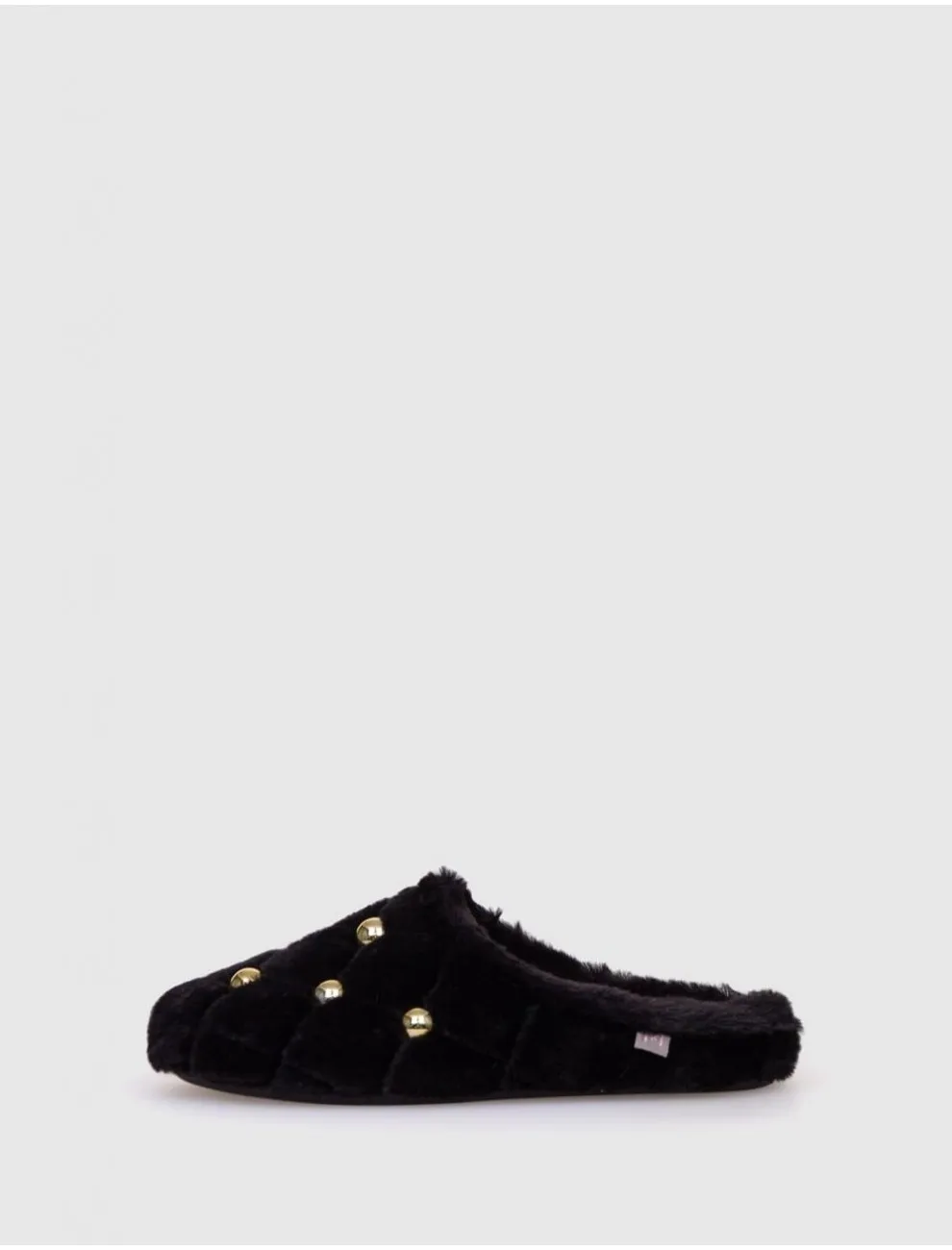 Zapatilla De Casa Macarena Anais 34 Negro