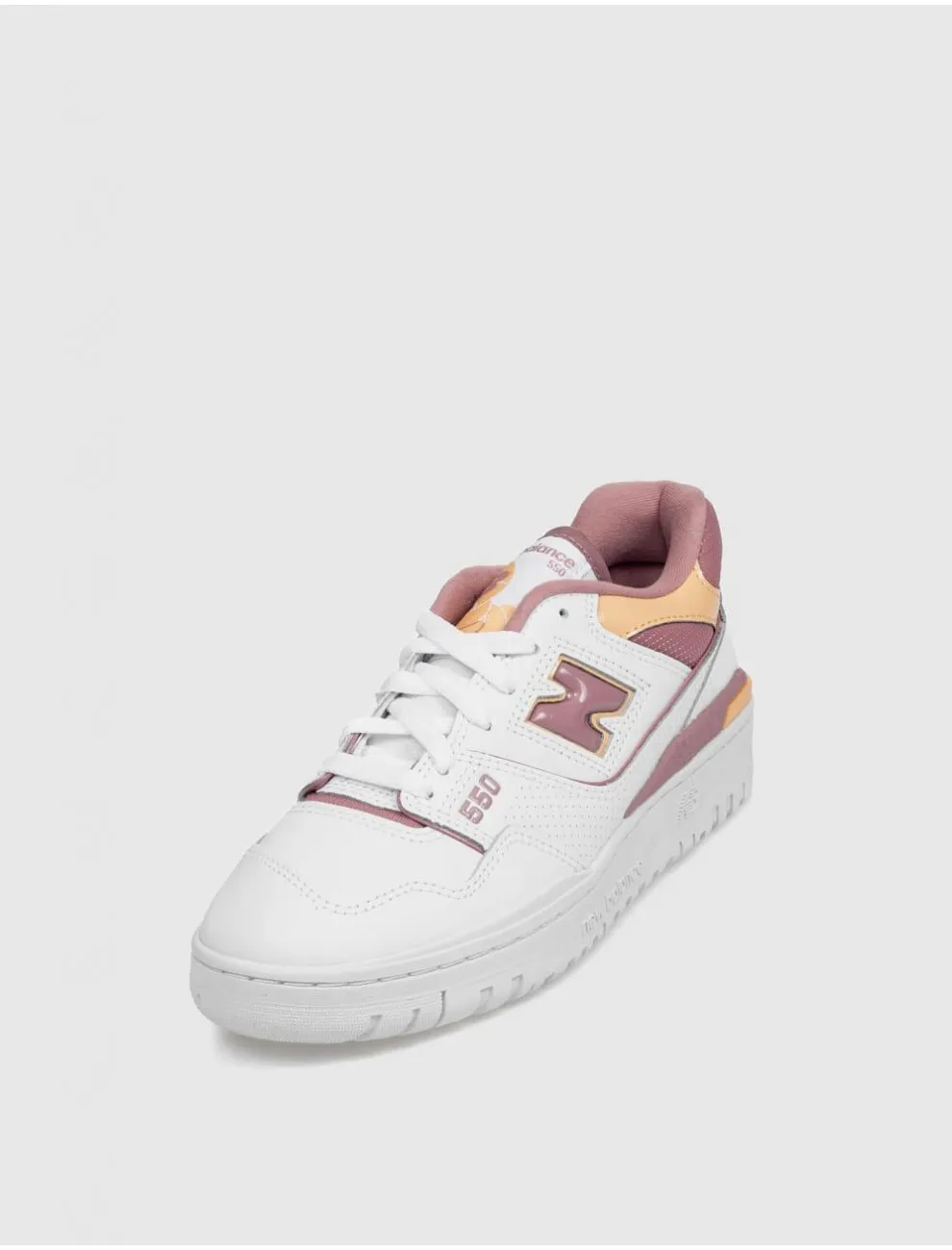 Zapatilla New Balance Bbw550 Blanco/burdeos