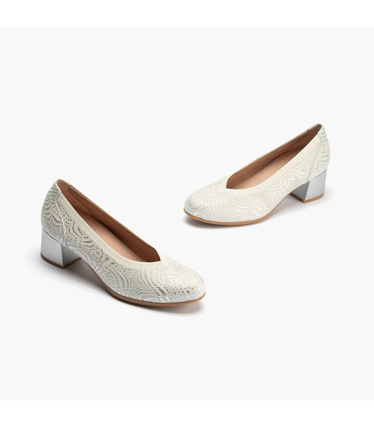 Zapato salón confort para señora