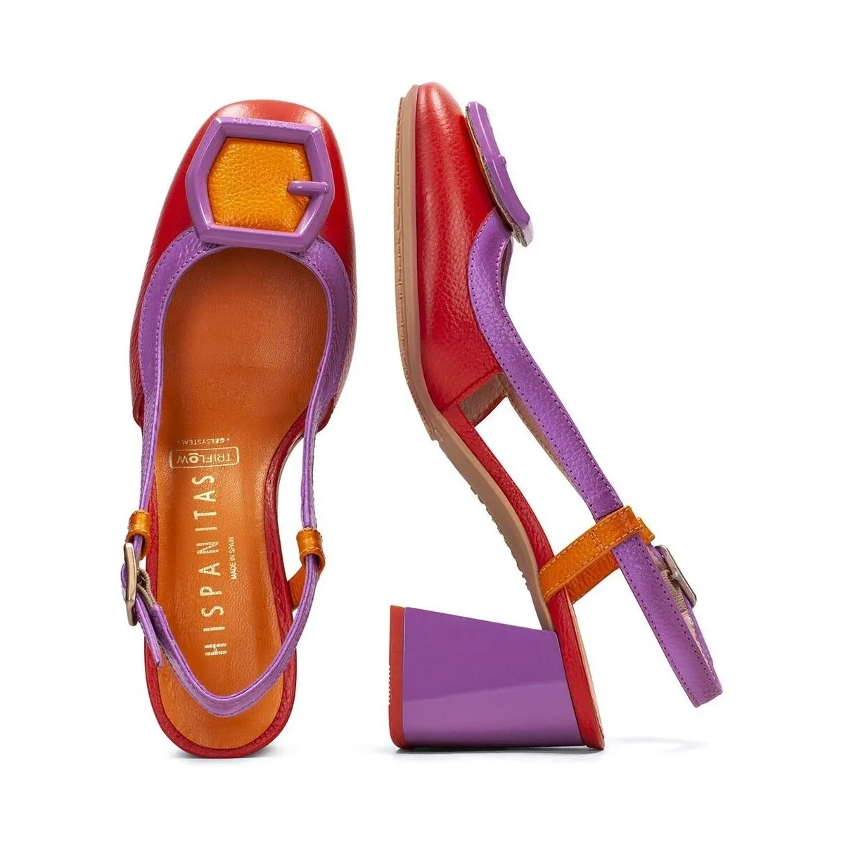 ZAPATO TACÓN DESTALONADO  MALTA CHV243221 FUXIA