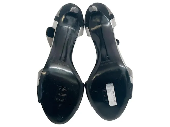 Zapatos Alpha Negros / Plateados Pierre Hardy 