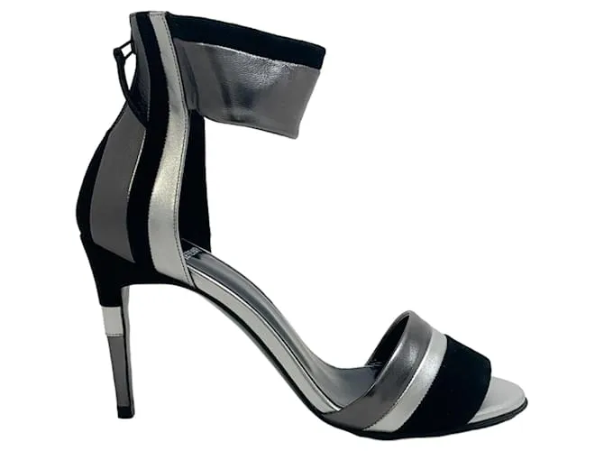 Zapatos Alpha Negros / Plateados Pierre Hardy 