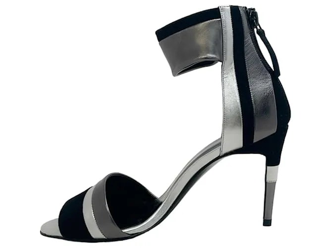 Zapatos Alpha Negros / Plateados Pierre Hardy 