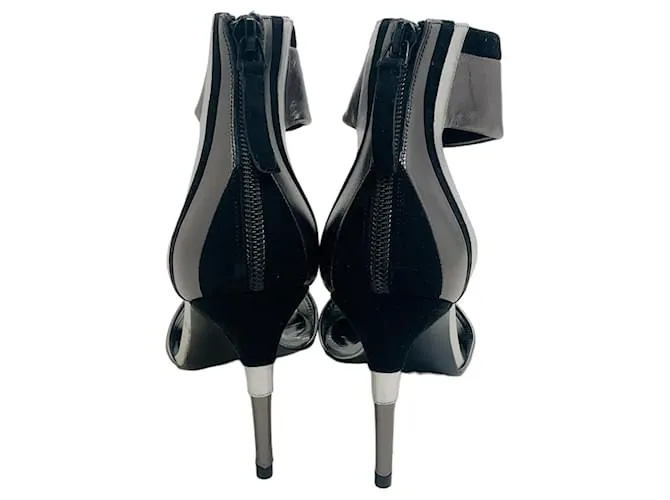 Zapatos Alpha Negros / Plateados Pierre Hardy 