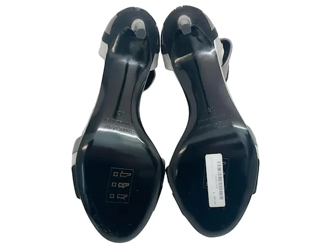 Zapatos Alpha Negros / Plateados Pierre Hardy 