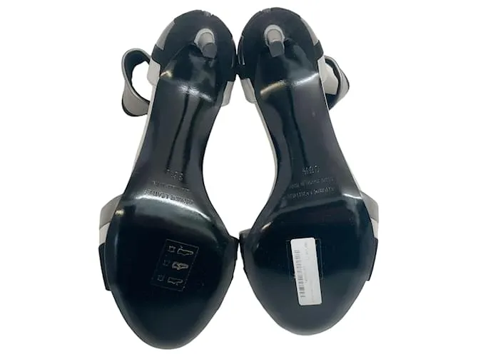 Zapatos Alpha Negros / Plateados Pierre Hardy 