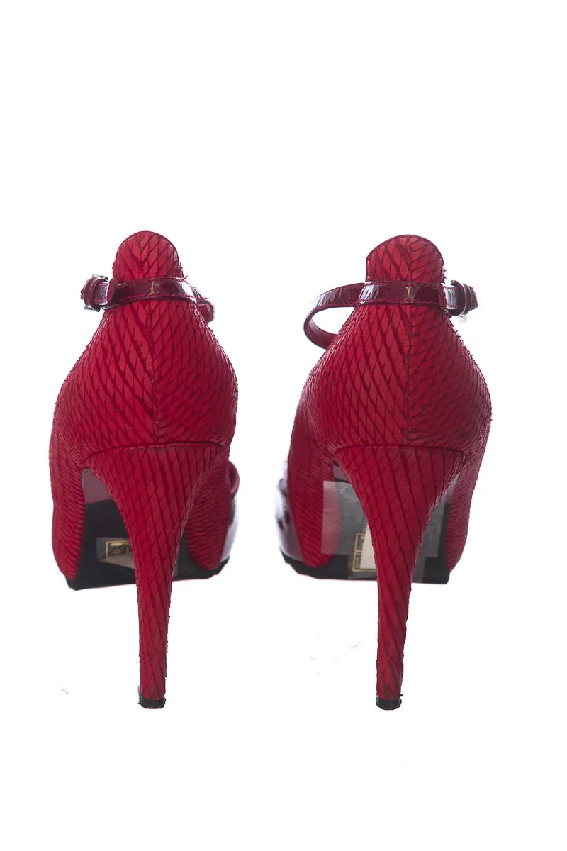 ZAPATOS COLOR ROJO  FANCALTTI
