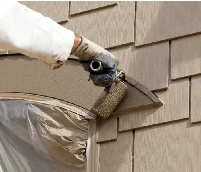 ZINSSER ALLCOAT PINTURA EXTERIOR PARA PAREDES RAL 3002 ROJO CARMíN  10 LITRO